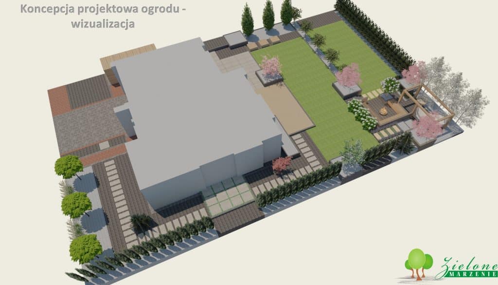 E-projekt ogrodu